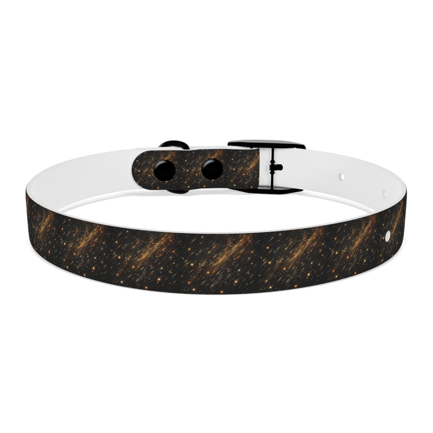 Barrky Night Collection Collarman/Collarette β Starry Dog Collar, Waterproof, Odor-Resistant TPU, 4 Buckles, Stars Dog Collar, Adjustable Pet Accessory for Cosmic Dog Lovers