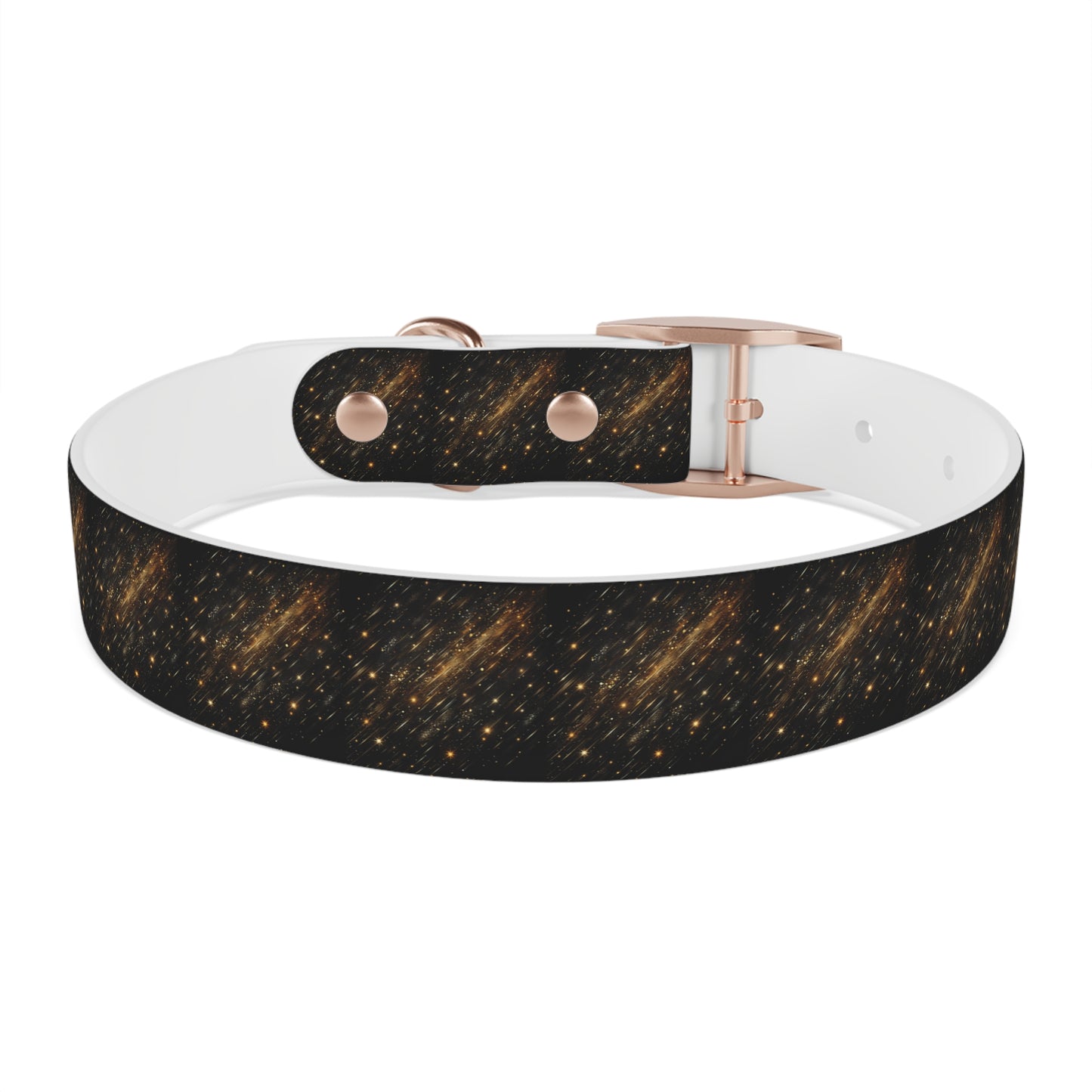 Barrky Night Collection Collarman/Collarette β Starry Dog Collar, Waterproof, Odor-Resistant TPU, 4 Buckles, Stars Dog Collar, Adjustable Pet Accessory for Cosmic Dog Lovers