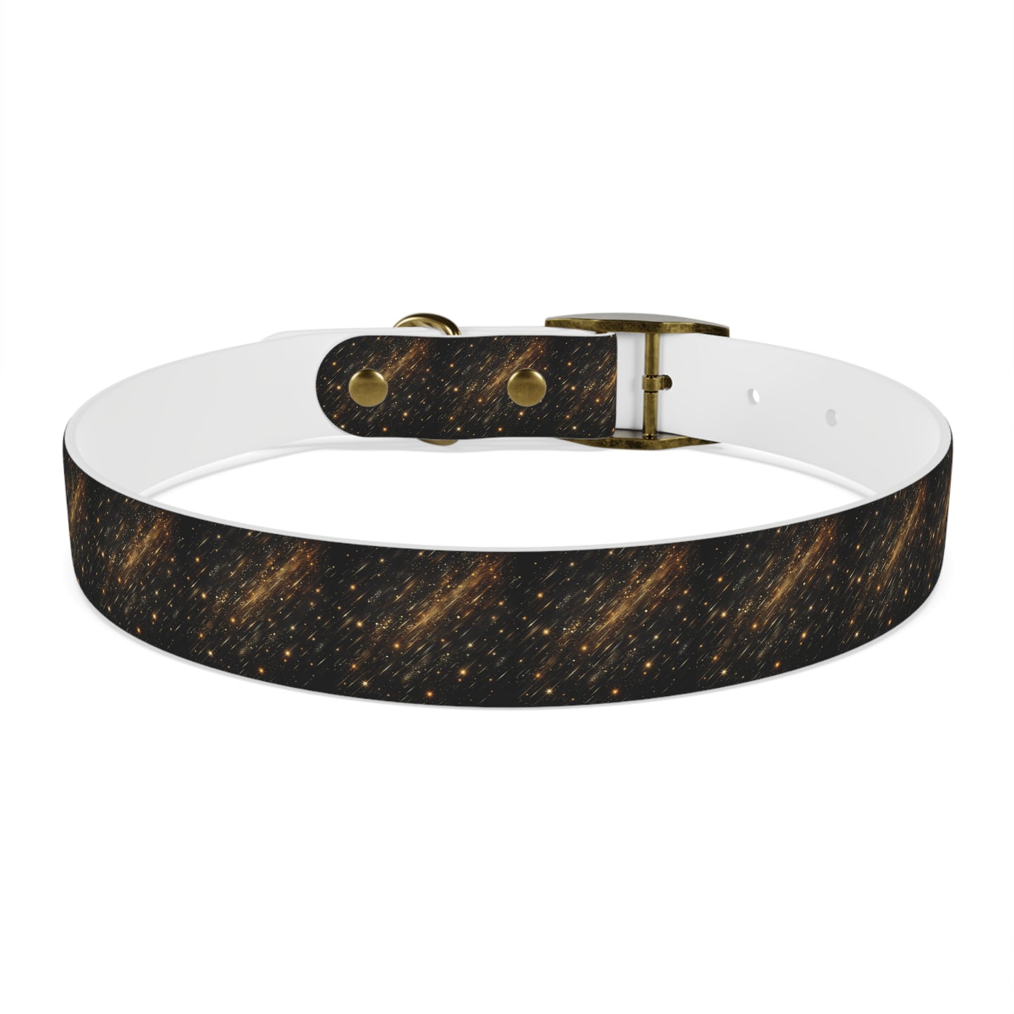 Barrky Night Collection Collarman/Collarette β Starry Dog Collar, Waterproof, Odor-Resistant TPU, 4 Buckles, Stars Dog Collar, Adjustable Pet Accessory for Cosmic Dog Lovers