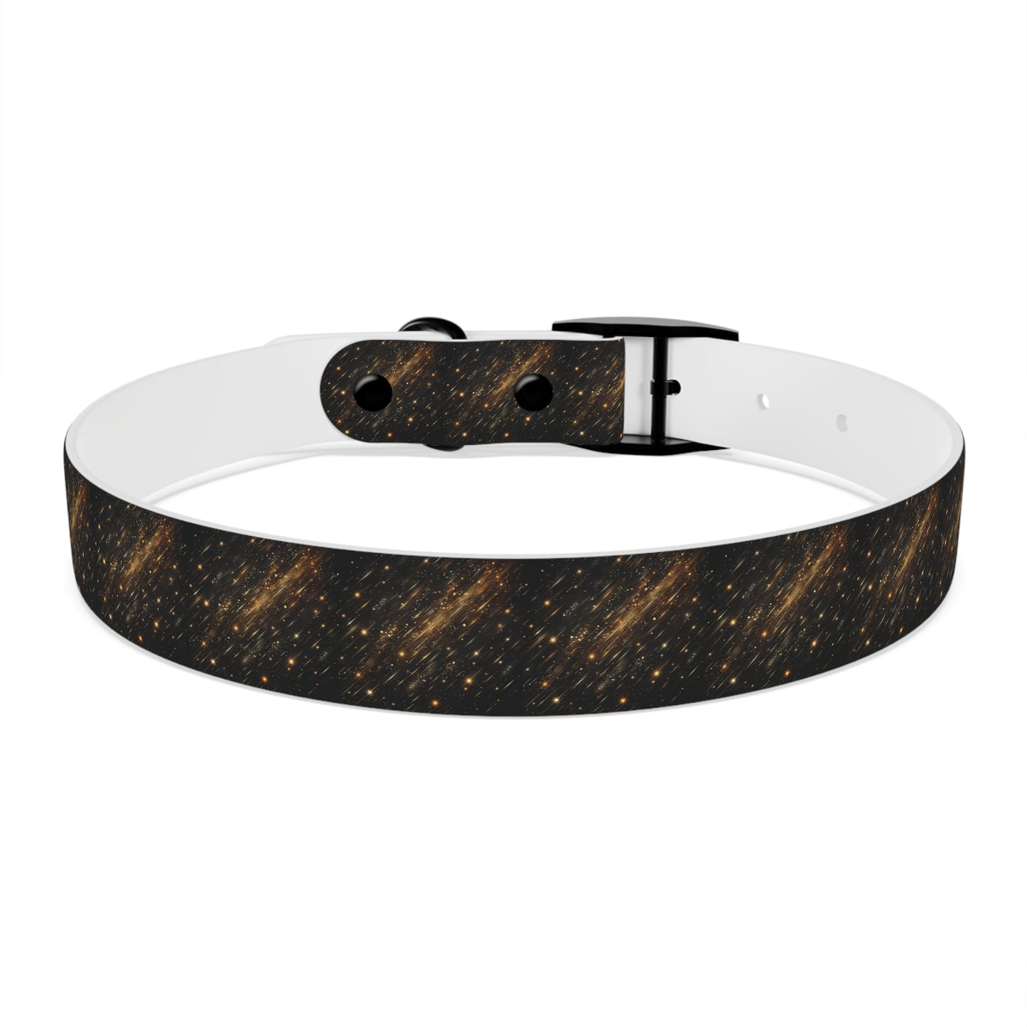 Barrky Night Collection Collarman/Collarette β Starry Dog Collar, Waterproof, Odor-Resistant TPU, 4 Buckles, Stars Dog Collar, Adjustable Pet Accessory for Cosmic Dog Lovers