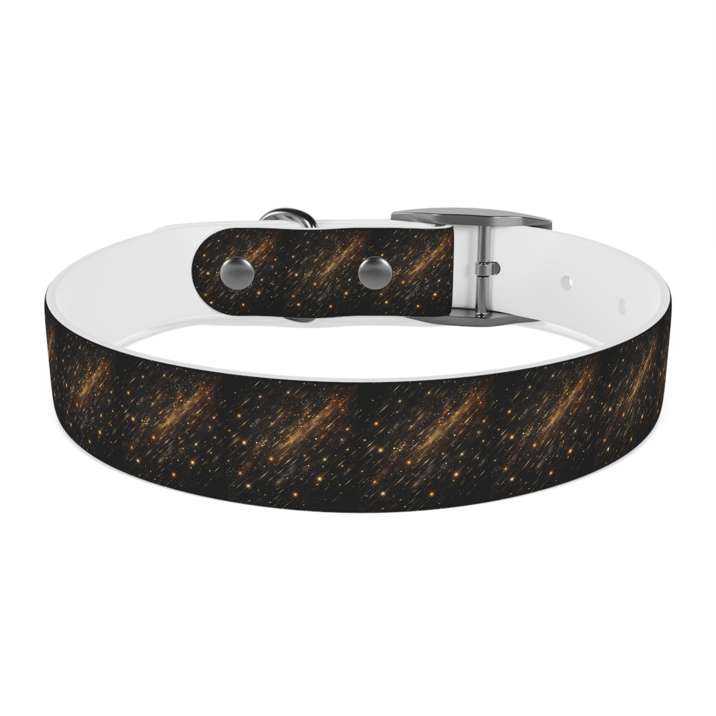 Barrky Night Collection Collarman/Collarette β Starry Dog Collar, Waterproof, Odor-Resistant TPU, 4 Buckles, Stars Dog Collar, Adjustable Pet Accessory for Cosmic Dog Lovers
