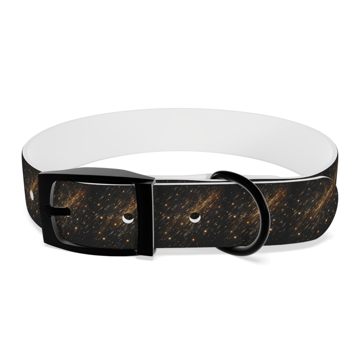 Barrky Night Collection Collarman/Collarette β Starry Dog Collar, Waterproof, Odor-Resistant TPU, 4 Buckles, Stars Dog Collar, Adjustable Pet Accessory for Cosmic Dog Lovers