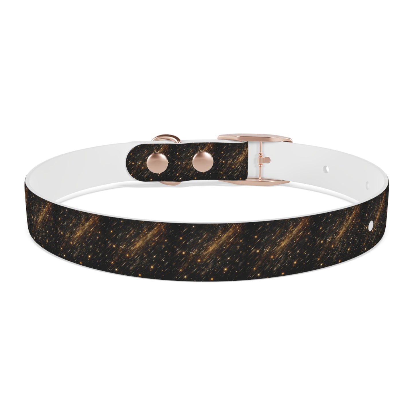 Barrky Night Collection Collarman/Collarette β Starry Dog Collar, Waterproof, Odor-Resistant TPU, 4 Buckles, Stars Dog Collar, Adjustable Pet Accessory for Cosmic Dog Lovers