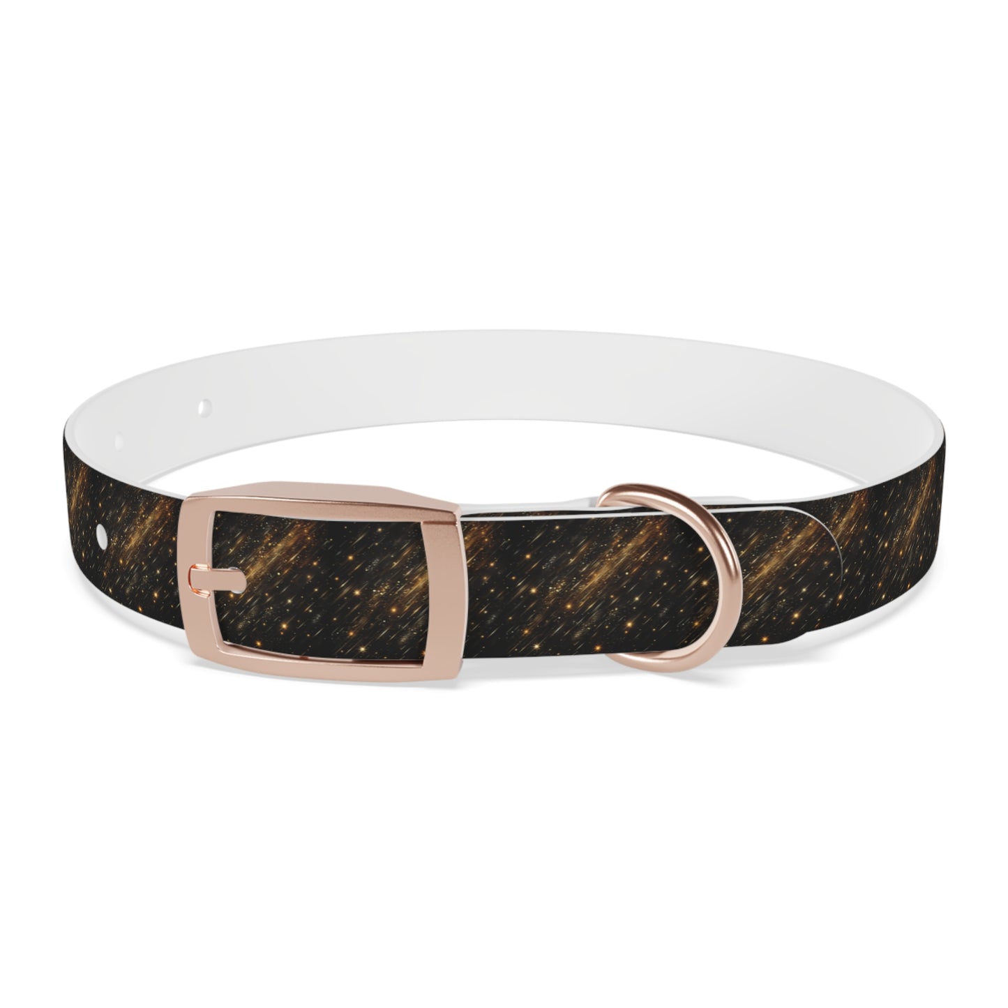 Barrky Night Collection Collarman/Collarette β Starry Dog Collar, Waterproof, Odor-Resistant TPU, 4 Buckles, Stars Dog Collar, Adjustable Pet Accessory for Cosmic Dog Lovers