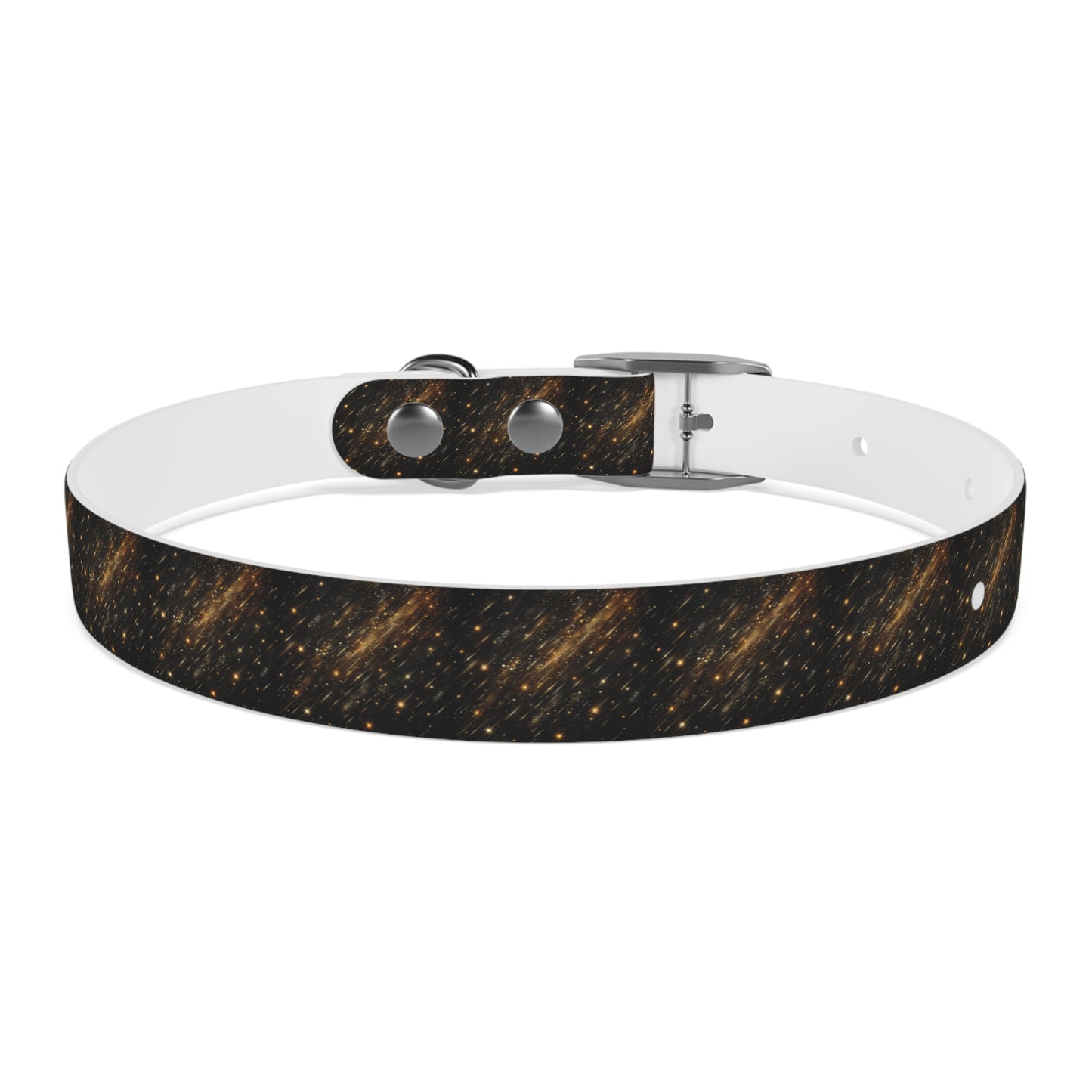 Barrky Night Collection Collarman/Collarette β Starry Dog Collar, Waterproof, Odor-Resistant TPU, 4 Buckles, Stars Dog Collar, Adjustable Pet Accessory for Cosmic Dog Lovers