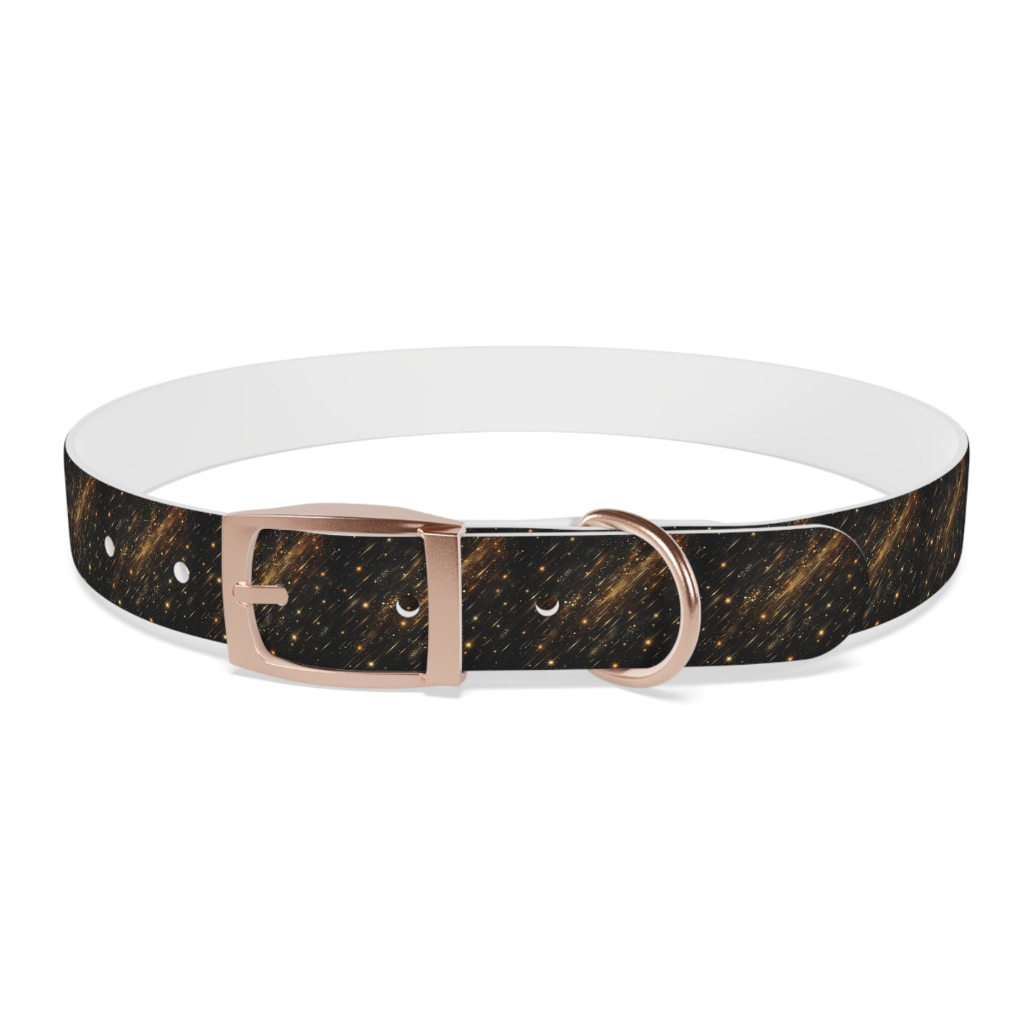 Barrky Night Collection Collarman/Collarette β Starry Dog Collar, Waterproof, Odor-Resistant TPU, 4 Buckles, Stars Dog Collar, Adjustable Pet Accessory for Cosmic Dog Lovers
