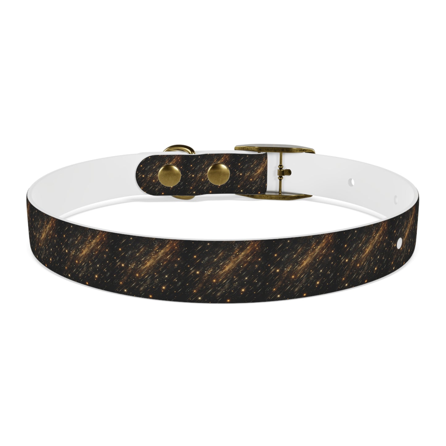 Barrky Night Collection Collarman/Collarette β Starry Dog Collar, Waterproof, Odor-Resistant TPU, 4 Buckles, Stars Dog Collar, Adjustable Pet Accessory for Cosmic Dog Lovers